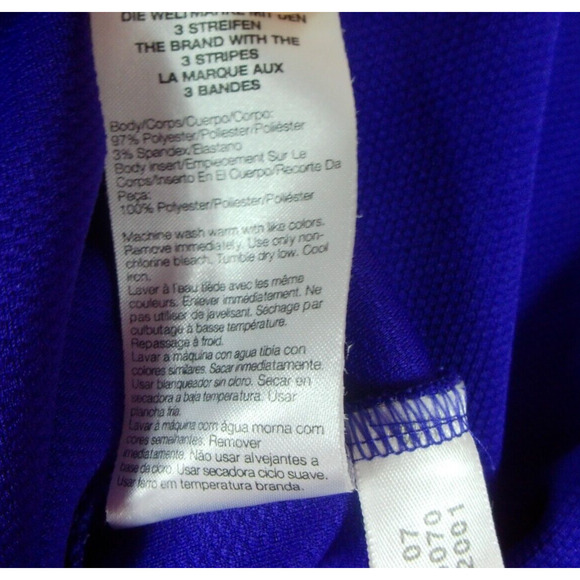 Adidas ClimaCool Men's Purple Grape Pullover Short Sleeve Tee Size Medium - Picture 4 of 7